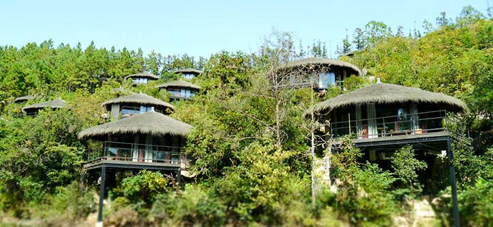 德清莫干山裸心谷夯土屋度假屋旅游規劃